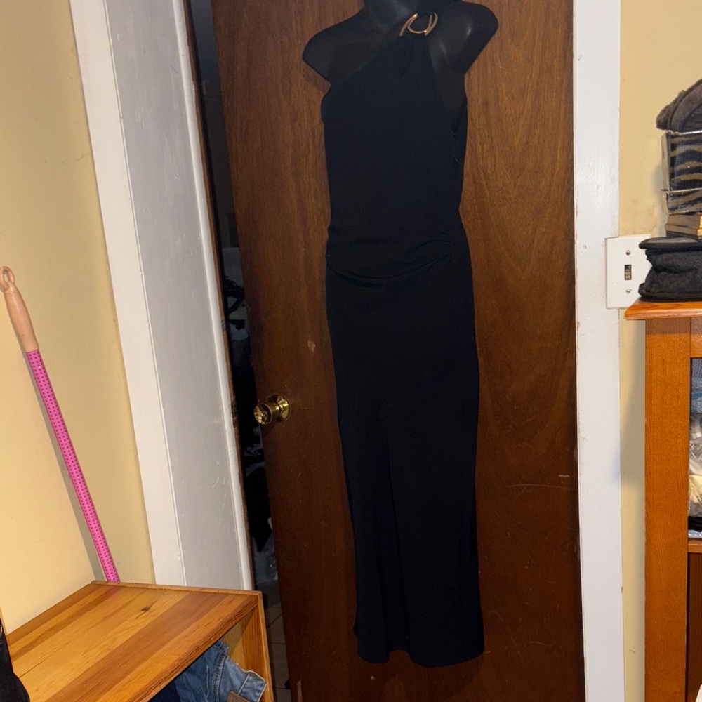 H&M One Shoulder Stunning Black Dress (worn only once)!!